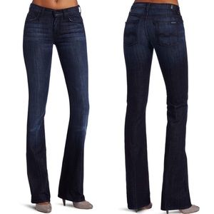 7 For All Mankind high waist bootcut jeans